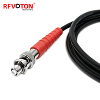 Câble coaxial haute tension SHV 1,5 m 5000 V, connecteur BNC mâle vers BNC mâle, assemblage de câble haute tension 5 kV sécurisé