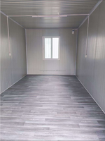 Casa Contenedor Modular Moderna Desmontable y Móvil, para Uso como Sala de Estar, Alojamiento Temporal, Dormitorios, Vida Útil de 30 Años