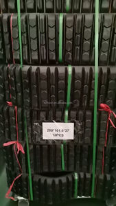 مسار مطاطي مدمج CAT279D CAT289D ASV Skid Posi مسارات مطاطية 400X86X56 450X86X56 مسار Asv Caterpillar - Product Image 6