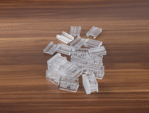 Deslizamiento transparente de la cremallera de la <span class=keywords><strong>caja</strong></span> de alambre del extremo de la cremallera de la lluvia de agua de los cables de 18AWG - Product Image 3