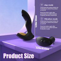 Nouveau masseur de prostate vibrant transfrontalier du fabricant avec télécommande, 10 fréquences pour orgasme prostatique