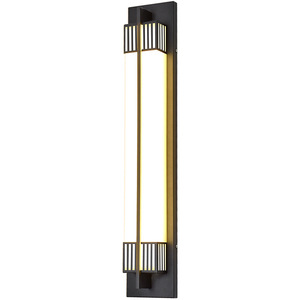 โคมไฟติดผนังเสาสแตนเลส LED สำหรับภายนอกอาคาร กันน้ำ IP65 220V อายุการใช้งานยาวนาน สองด้าน เหมาะสำหรับทางเข้าวิลล่า ลานบ้าน รั้ว - Product Image 5