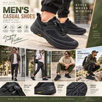 Chaussures de course pour hommes noires, respirantes, légères, en mesh, pour la salle de sport, le jogging, la marche, les activités de plein air, chaussures de sport décontractées pour hommes