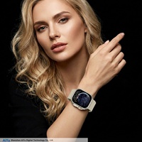 2026 Pabrik Langsung 2.02-inci AMOLED HK11 ultra 3 Tahan Air Luar Ruangan AI Reloj Inteligente Bentuk Persegi Smartwatch dengan 2 Tali