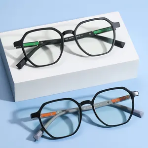 2023 New myopic frame eyeglass frames latest model optical frames tr90 in yiwu women anyluv blue light blocking glasses men