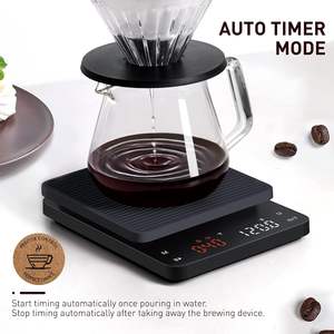 Báscula de Café con Temporizador, Báscula de Cocina de Alta Precisión de 0.1g, Báscula para Café de Goteo, Báscula para Espresso con Función de Tara Automática - Product Image 6