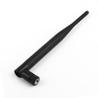 Antenne WiFi omnidirectionnelle 2,4 G à gain élevé 5 dB pour amplification du signal du routeur, maison intelligente, antenne omnidirectionnelle en caoutchouc 2,4 G ISM