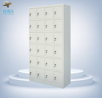 Collègue Étudiant Sports Gym 24 Portes Armoire Métallique Casier École Casier De Stockage