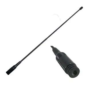 2m/70厘米双频柔性鞭状天线UV5R无线电高增益可弯曲鞭状橡胶天线