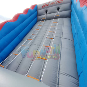 Outdoor interactive carnival party attraction jeux gonflables jacob's <b>ladder</b> inflatable climbing stairs games - Product Image 5
