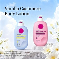 Manteca Corporal de 473 ml con Aroma a Vainilla, Cachemira, Granada, Frambuesa y Manteca de Karité, Hidratante 24H para Piel Seca, Loción Corporal