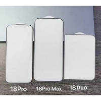 Protection d'écran en verre trempé 3D pour iPhone Duo, film anti-espion pour téléphone portable