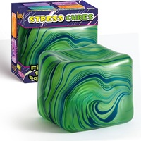 Jouets Squishies en forme de cube, jouets anti-stress à remontée lente, jouets à presser, jouets cadeaux, jouets anti-stress en TPR, vente en gros