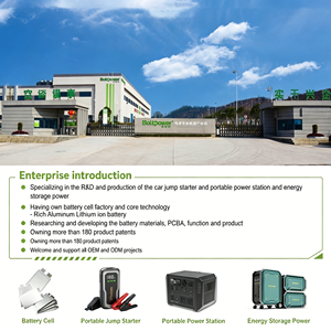 สถานีพลังงานสำรองแบบพกพา BP060A สำหรับตั้งแคมป์กลางแจ้ง รองรับไฟ 220V 230V 110V กำลังไฟ 600W ชาร์จเร็วด้วยพลังงานแสงอาทิตย์ ปรับแต่งได้ - Product Image 3