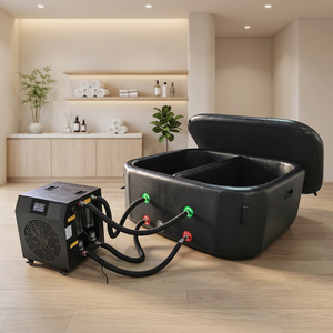 Ice Bath With Chiller and <b>Heater</b> Indoor Ice Bath with Built in Chiller and Filter and Skimmer - Product Image 1