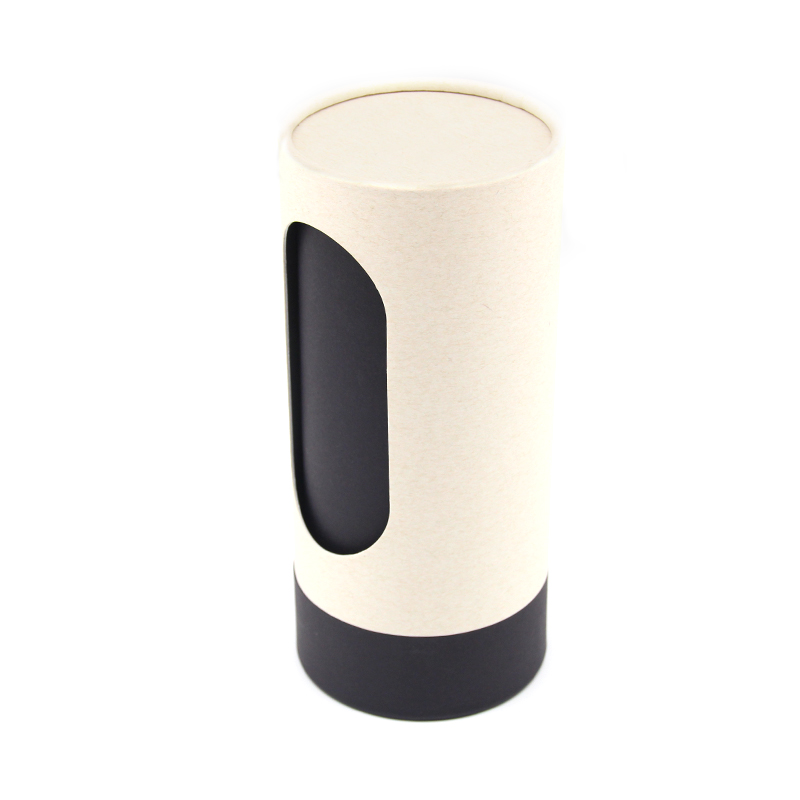 4c Cylinder Corrugated Window Boxes , Biodegradable Rigid Window Boxes