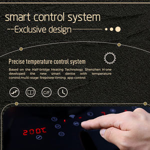 Table de cuisson à induction infrarouge électrique encastrable de 36 pouces, plaque de cuisson à induction intelligente et commandes à activation tactile - Product Image 2