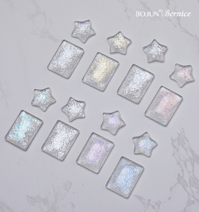 Nuova Polvere di Pigmento Resistente ai Solventi per Nail Art, Polvere di <span class=keywords><strong>Velluto</strong></span> Effetto Neve, Polvere di Mica Perlata Aurora Arcobaleno - Product Image 4