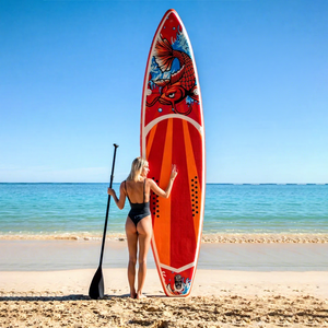 Planche de SUP <span class=keywords><strong>gonflable</strong></span> portable Marazual avec rails latéraux renforcés et pont antidérapant en EVA pour les eaux océaniques - Product Image 2