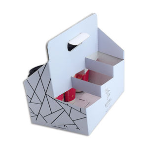 ที่วางแก้วมีหูหิ้ว,ที่ใส่ถ้วยกาแฟลูกฟูกแบบกำหนดเองได้มี6แพ็ค - Product Image 6