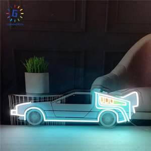 Enseigne lumineuse au néon LED personnalisée de conception gratuite pour la décoration murale de fête d'anniversaire de chambre à coucher à la maison pour voiture et <span class=keywords><strong>taxi</strong></span> Dropshipping - Product Image 6