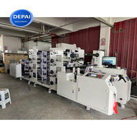 Machine d'impression flexographique à haute vitesse pour étiquettes en aluminium avec traitement corona
