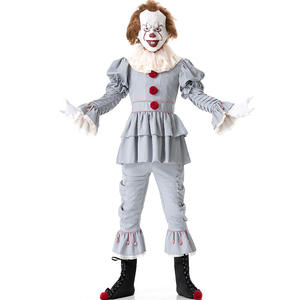 ชุดคอสเพลย์ตัวตลกสำหรับเด็กหญิงเด็กชายทุกวัยชุดงานคาร์นิวัลฮาโลวีน - Product Image 1