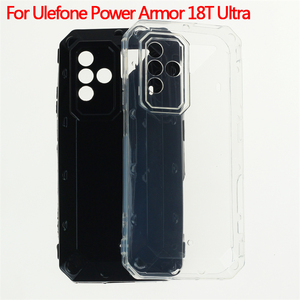 เคสซิลิโคนเนื้อด้าน TPU แบบนิ่มสีดำด้านเคสโทรศัพท์มือถือสำหรับ Ulefone <span class=keywords><strong>Armor</strong></span> <span class=keywords><strong>18T</strong></span> สีดำเป็นพิเศษ - Product Image 2