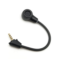 Kingston headphone HyperX Cloud Alpha, mikrofon penghilang kebisingan dengan kaca depan 3.5mm colokan berlapis emas dengan LED
