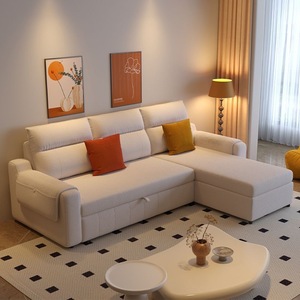 Nouveau canapé-<span class=keywords><strong>lit</strong></span> pliable double usage 2026, moderne, multifonctionnel, avec rangement pour petit appartement, salon, tissu, <span class=keywords><strong>lit</strong></span> simple rétractable - Product Image 2