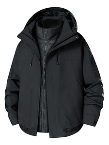Veste Doudoune 3-en-1 Extérieure Imperméable, Coupe-Vent et Chaude pour l'Hiver - Product Image 2
