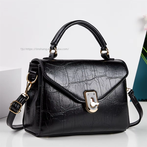 Nouveau sac à main élégant pour femmes, sac à bandoulière contrasté avec fermeture éclair - Product Image 3