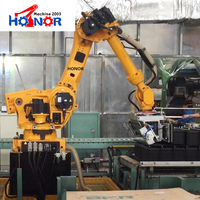 Robot paletizador de servicio pesado Capacidad de 500kg de línea de producción de azulejos de ladrillo
