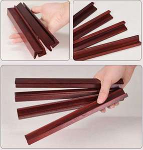 OEM/ODM - Estante de Lujo Moderno y Profesional en Forma de L para Fichas de Mahjong 3D de Madera Maciza, Diseño Portátil y Ecológico para EE. UU. e Internacional - Product Image 3