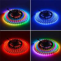 Bande LED RGB programmable 12V WS2815, contrôle individuel à 4 broches, fonctionne avec Arduino Raspberry Pi SP105E SP107E, synchronisation musicale