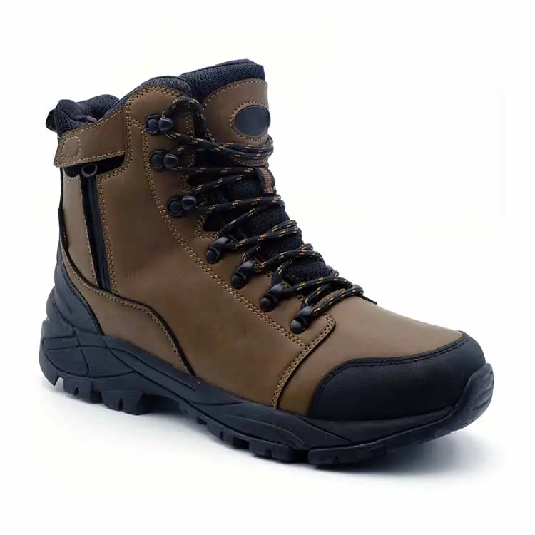 Best Steel Toe waterproof membrane Sport Fake Leather Boots Man Casual Shoes Hiking Boots