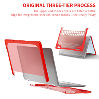 Aksesoris Laptop Berkualitas Tinggi Pelindung Casing Tipis Gaya 2in1 Pelindung Laptop Anti Benturan untuk HP ENVY X360 °   14" 2024
