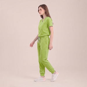 Tenues Médicales Extensibles en Tissu 62 % Rayonne, 32 % <span class=keywords><strong>Nylon</strong></span>, 6 % Spandex – Uniformes de Soins Infirmiers, Vêtements de Travail Hospitaliers, OEM - Product Image 5