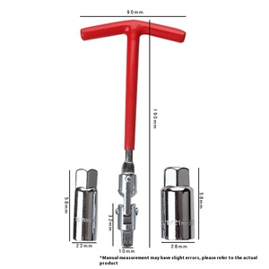 T-Loại 16/21 Xe Máy Xe Máy Spark Plug Loại Bỏ Công Cụ Thiết Lập 3-Mảnh Tự Động Sửa Chữa Công Cụ Carbon Thép Tay Áo OEM Tùy Chỉnh Metric - Product Image 6