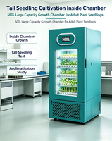 Chambre de croissance à température constante avec éclairage LED 580L, incubateur de laboratoire pour la phénotypage des plantes, la recherche en sélection rapide