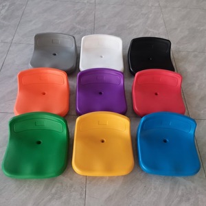 Asientos de Tribuna para Estadios, de Plástico Ecológico y Duradero, Moldeados por Soplado, con Diseño Escalonado, para Canchas de Baloncesto Escolares - Product Image 4