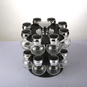 Ensemble <span class=keywords><strong>de</strong></span> bouteilles à épices en verre scellées pour assaisonnement <span class=keywords><strong>de</strong></span> <span class=keywords><strong>barbecue</strong></span> rotatif pour <span class=keywords><strong>ustensiles</strong></span> <span class=keywords><strong>de</strong></span> cuisine - Product Image 3