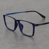 LevelNine 75122 Montures de Lunettes Rectangulaires Tendance en TR90 pour Verres Correcteurs