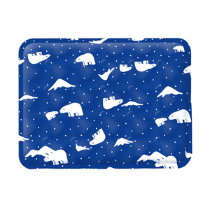 Köpekler için Modern PVC yaz soğutma <span class=keywords><strong>mat</strong></span>ı çiçek desen kare tasarım yıkanabilir katlanabilir isırma-çizilmeye dayanıklı dış mekan kullanımı için - Product Image 6