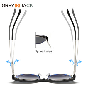 Nouvelles lunettes de soleil polarisées pour femmes, monture en acier inoxydable, verres TAC, couvercle miroir magnétique, style œil de chat, mode haut de gamme - Product Image 2