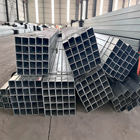 Pipa Baja Ringan Galvanis ERW 60 X 120 X 2mm Pipa RHS 40 X 40 X 2 mm Pipa Kotak Grosir untuk Konstruksi