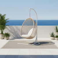 Vente chaude nouvelle aire de loisirs en plein air hamac adulte chaise suspendue avec des coussinets épais
