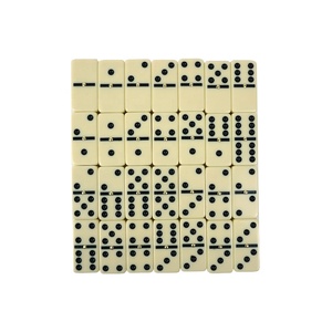 Kaile double 6 jumbo domino set 28 tuiles taille de tournoi personnalisée 56*28*12mm pips points gros blocs de domino pour les jeux de <span class=keywords><strong>casino</strong></span> - Product Image 4