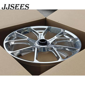 JJSEES Jantes monobloc forgées sur mesure, déport personnalisé, 18, 19, 20 pouces, 5x120, 5x114.3, <span class=keywords><strong>5x112</strong></span>, jantes de course pour Porsche 911, voiture de tourisme, pour BMW - Product Image 4