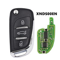 Clé de voiture Xhorse noire à 3 boutons, télécommande électronique universelle pour voiture XNHO0OEN XNBUO1EN XNHYO2EN XNTOOOEN XNFO01 ENXNAUO1
